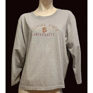 FSU Florida State Seminoles LS T-shirt JUNIORS XL Jansport